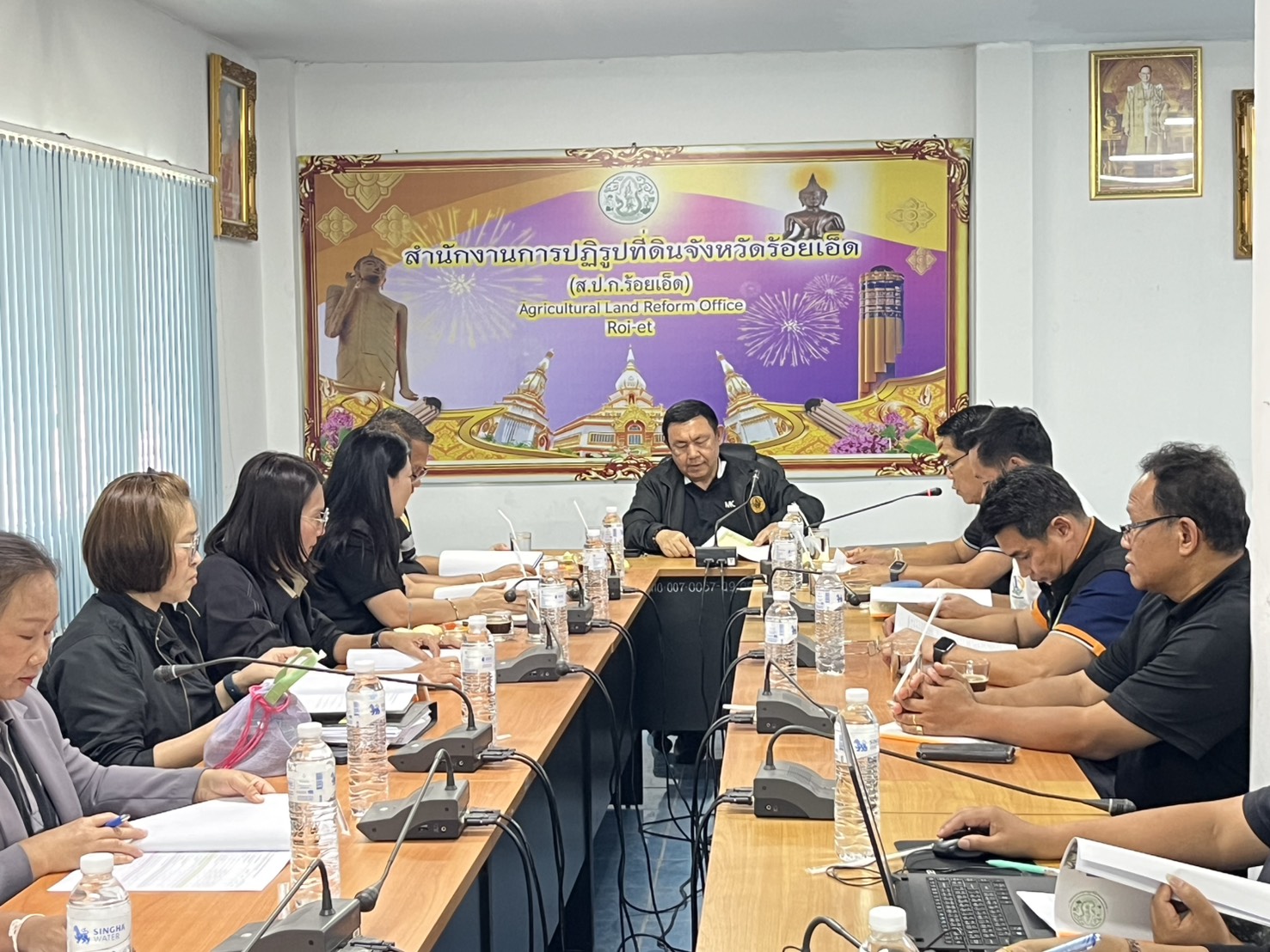 title - เลขาธิการ ส.ป.ก. ลงพื้นที่ตรวจราชการและประชุมติดตามการดำเนินงาน ณ ส.ป.ก.ร้อยเอ็ด